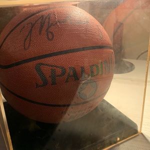 Very old (no offense M.J) signed Michael Jordan basketball. No authentication.
